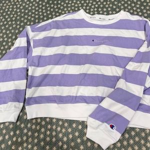 Cropped champion long sleeve tee
